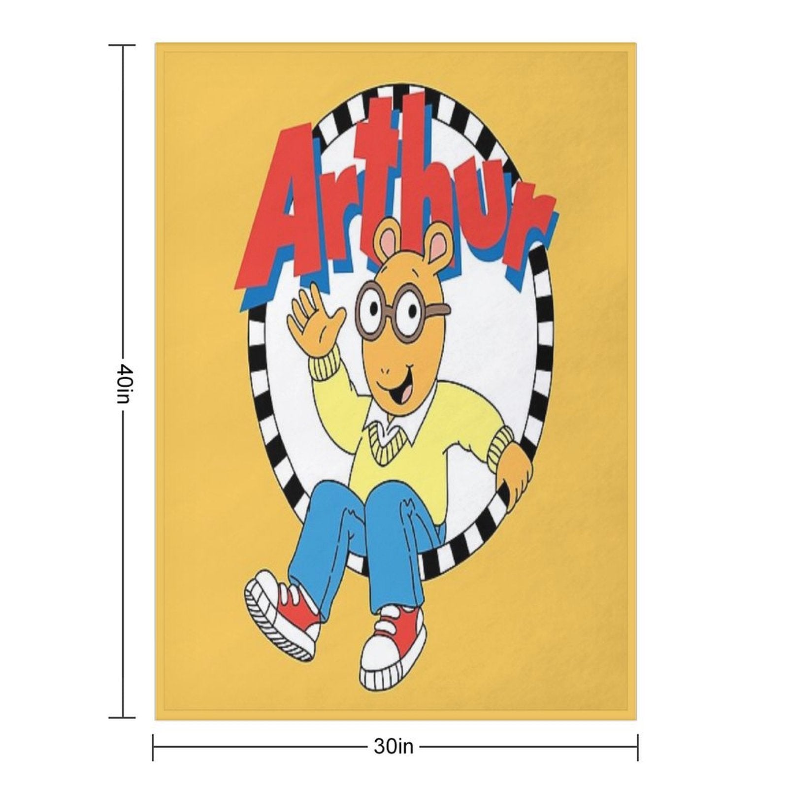 Arthur Velvety-soft Throw Blanket