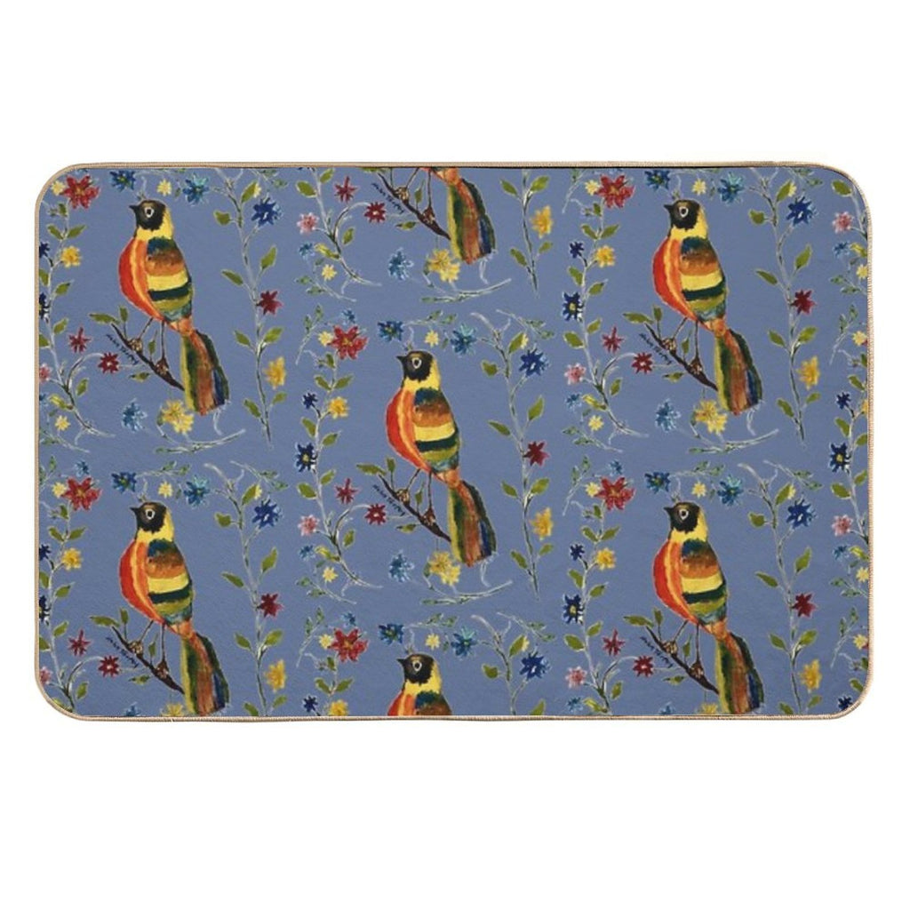 Tropical Bird  High-Traffic Bath Mat