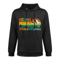 Est. 1991 30 Years of Being Awesome Vintage 30th Birthday Durable Construction Hoodie