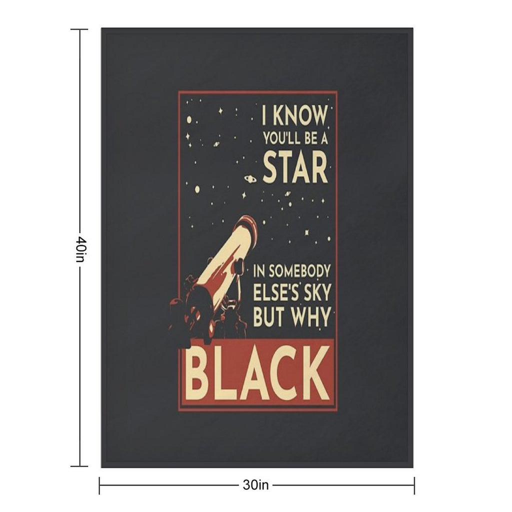 Black Pearl 90s Rock Lightweight Throw Blanket