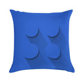 Blue Brick Soft Reinforced Edging Throw Pillow