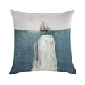 The White Whale Soft Shrink-Resistant Throw Pillow