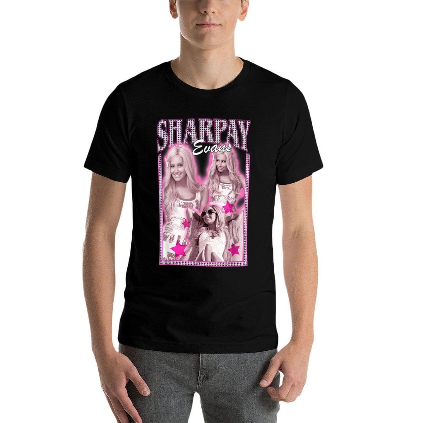 Disney High School Musical The Series Sharpay Evans Vintage  Polyester Blend T-Shirt