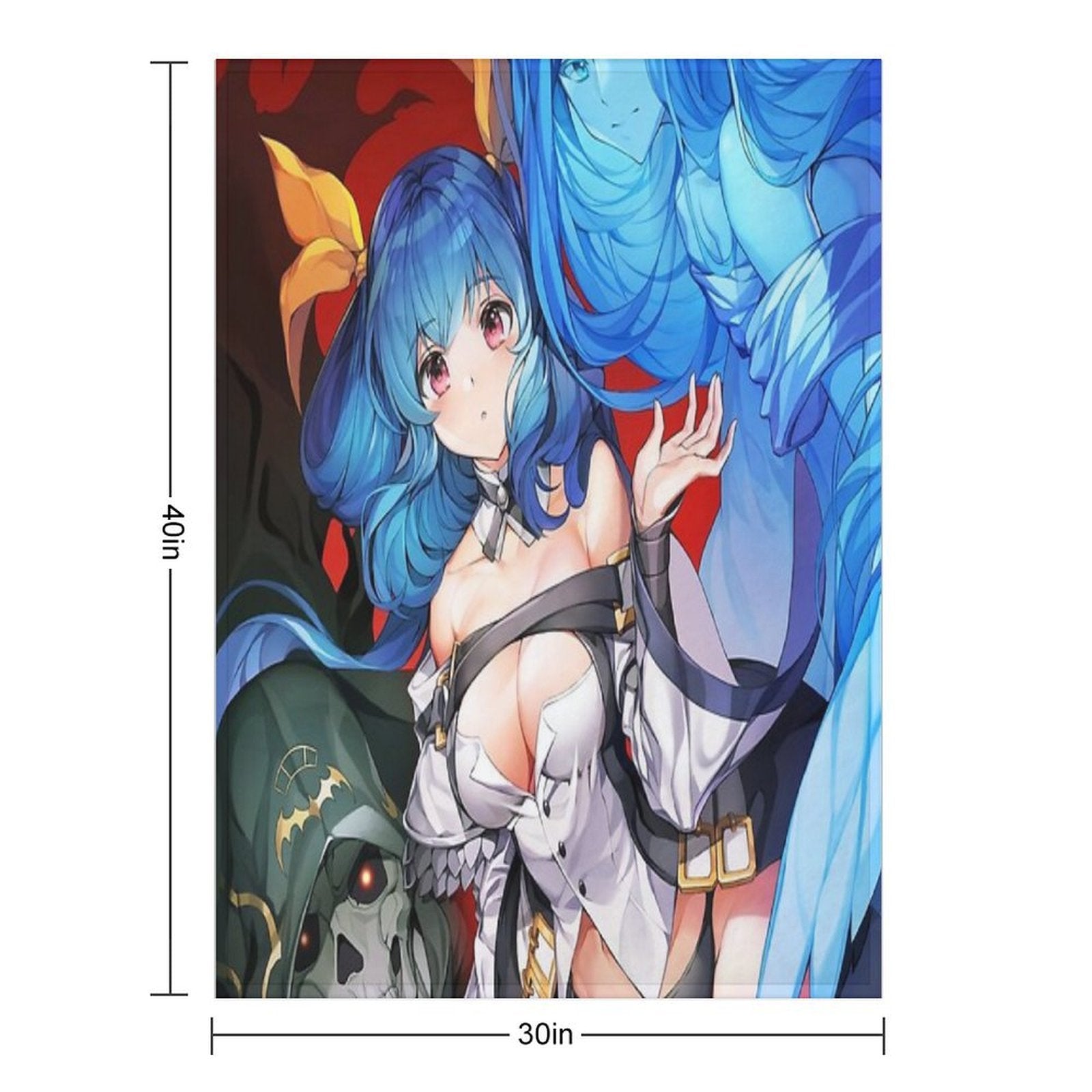 Guilty Gear Dizzy Eco-conscious Throw Blanket