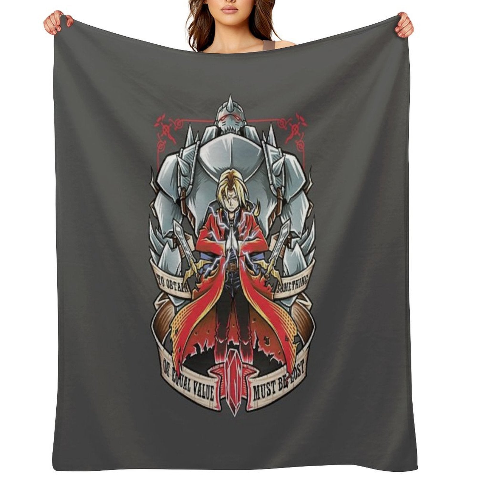 Brotherhood - FullMetal Alchemist Quick-dry Throw Blanket