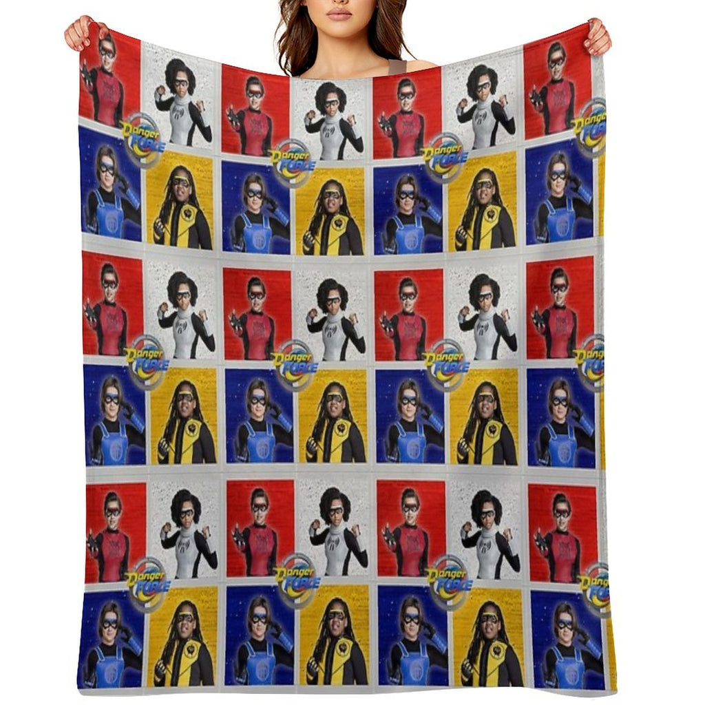 Danger Force Squad Eco-conscious Throw Blanket