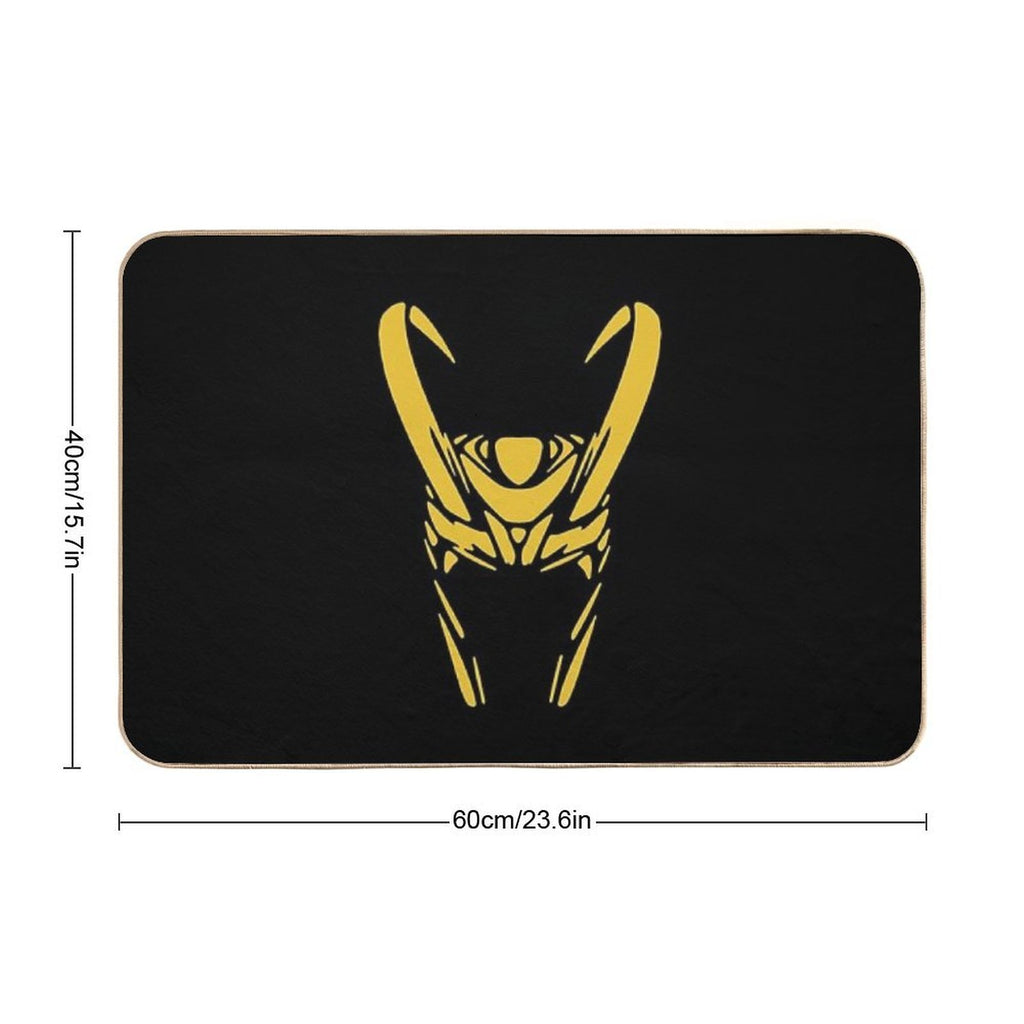 Loki’s Helmet  Pet-Safe Bath Mat
