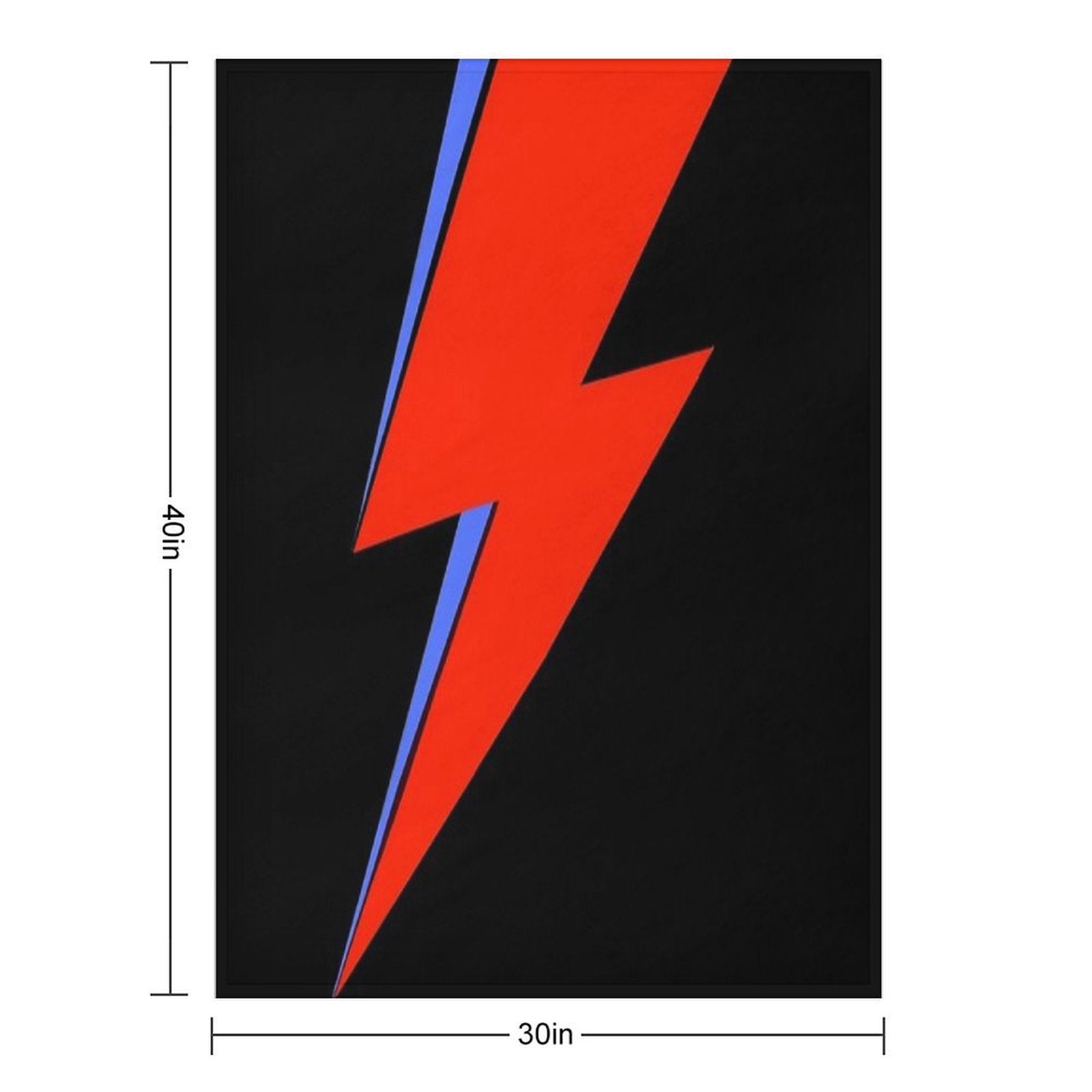 Aladdin Sane Quick-dry Throw Blanket