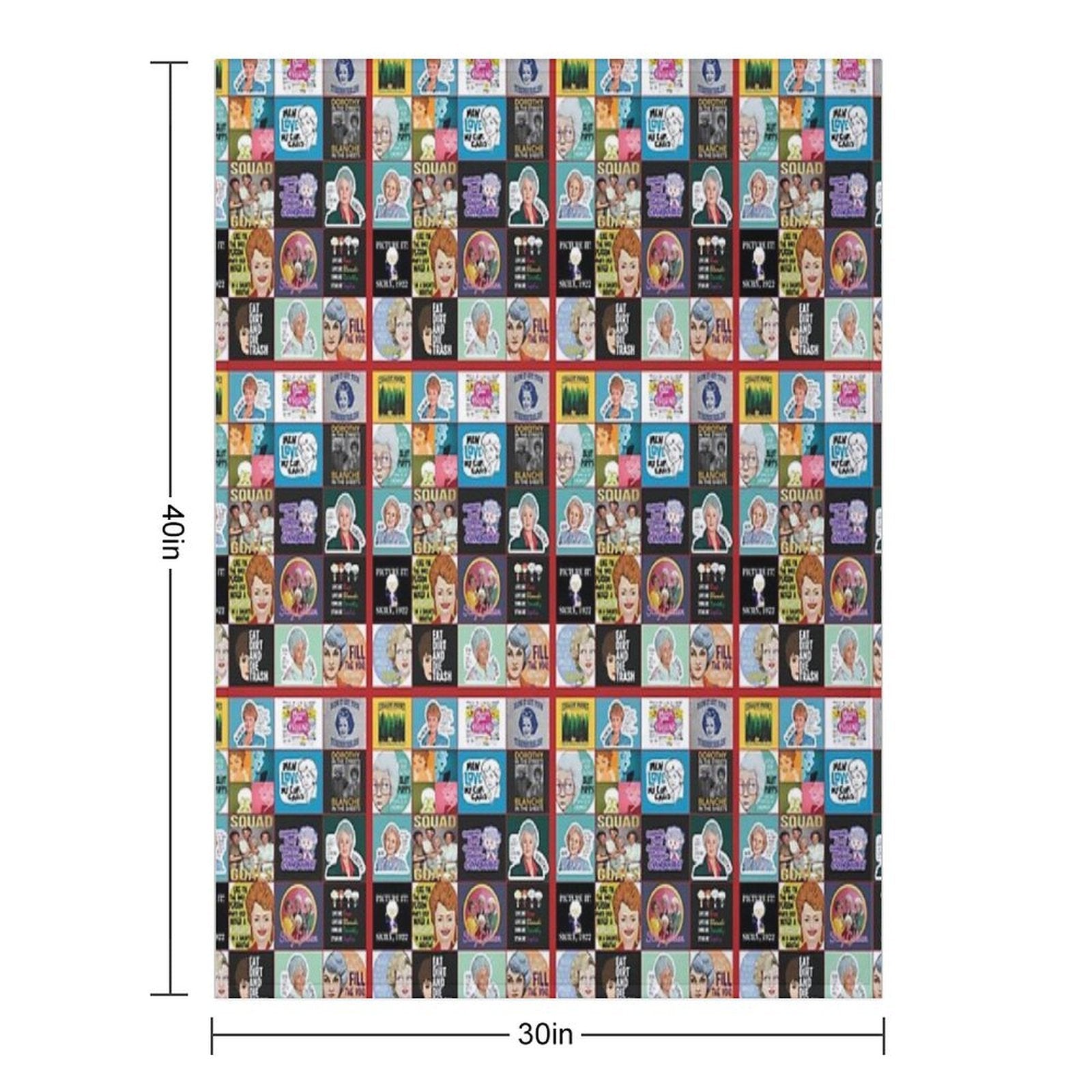 The Golden Girls, American TV Sitcom Velvety-soft Throw Blanket
