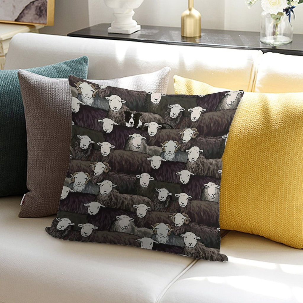 Herdwicks Soft High-Density Material Throw Pillow