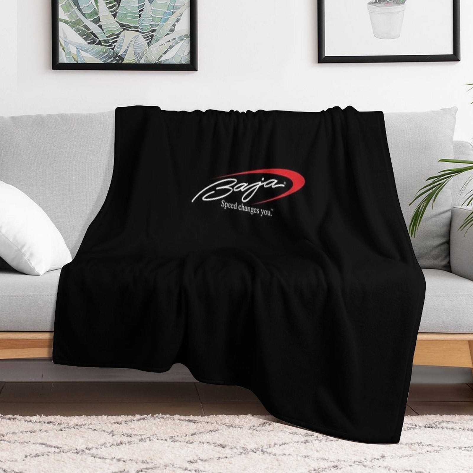 Baja Power Boats Multi-functional Throw Blanket