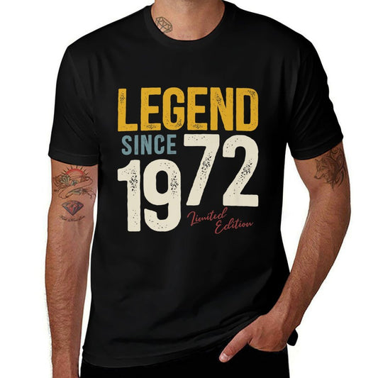 50 Years Old Vintage 1972 50th Birthday Decoration Men Women Premium  Classic T-Shirt