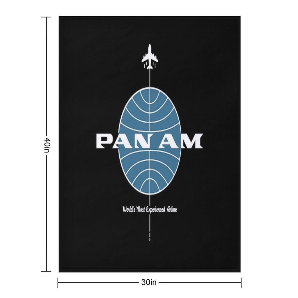 Pan American World Airways Pan Am Quick-dry Throw Blanket