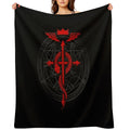 Alchemist Flamel Machine-washable Throw Blanket