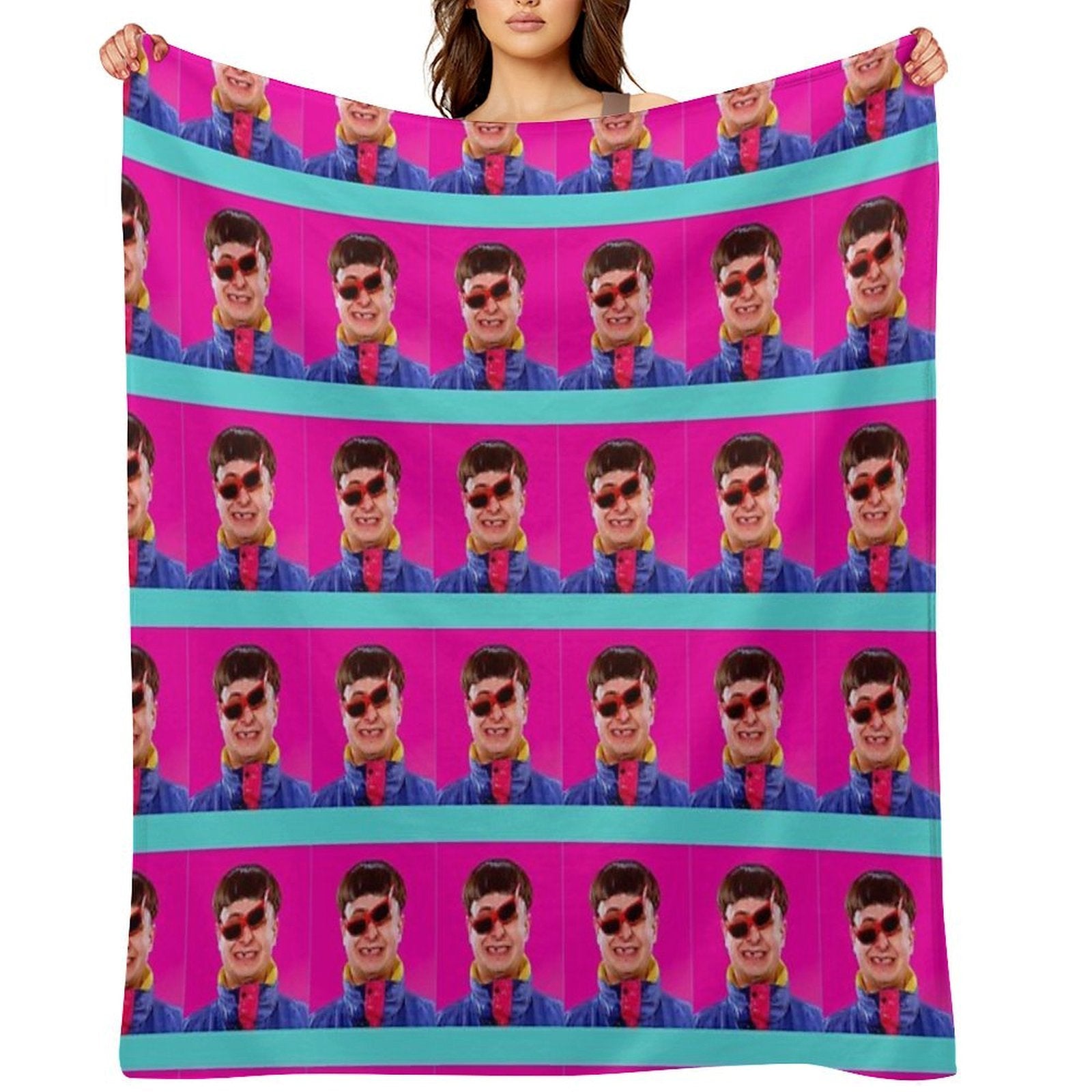 Oliver Tree Quick-dry Throw Blanket