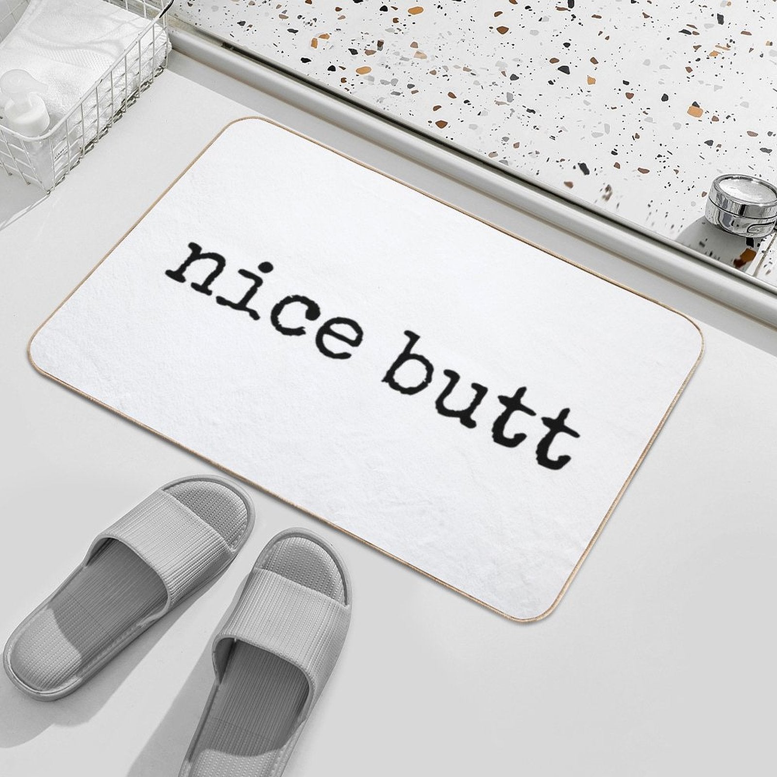 Nice Butt  High-Traffic Bath Mat