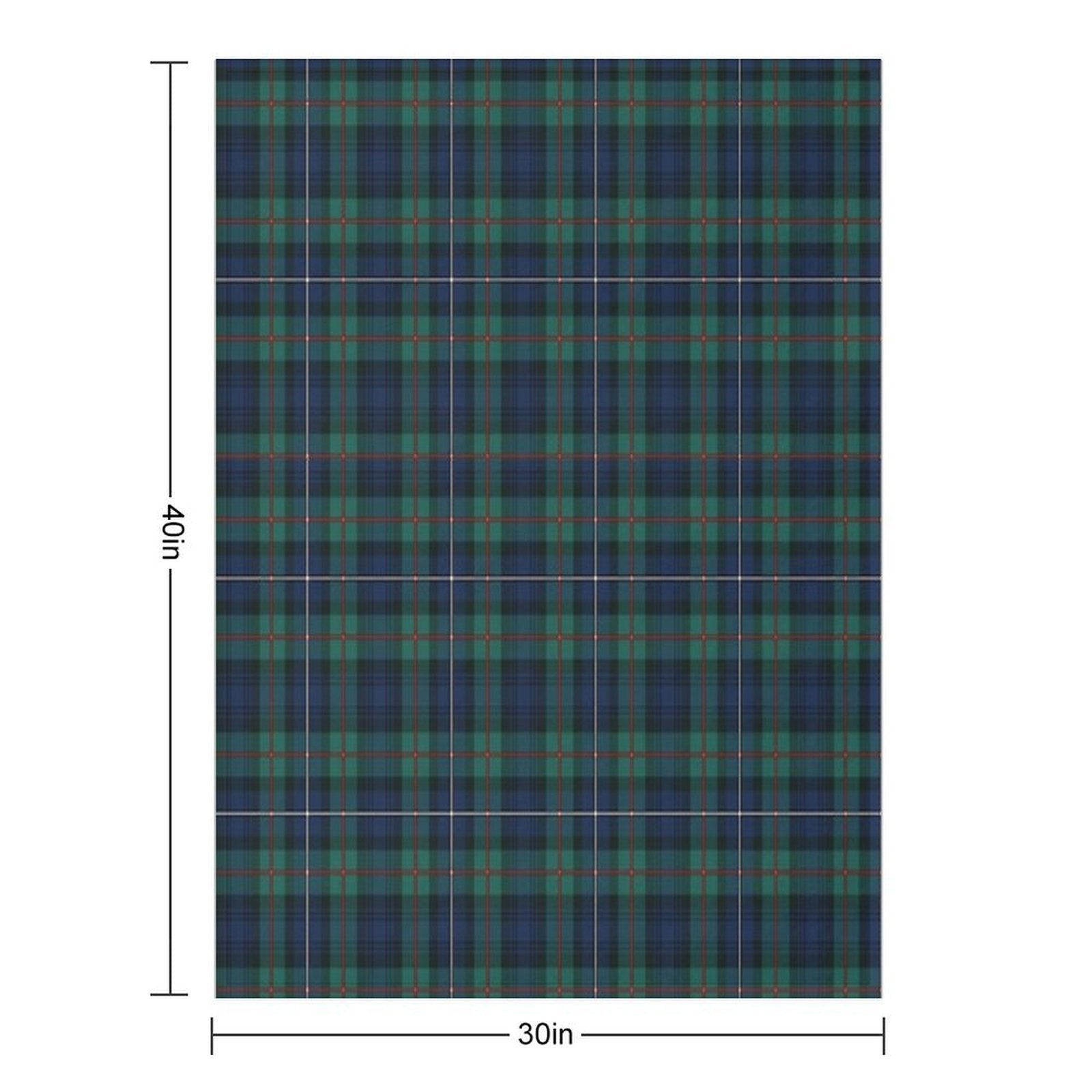 Robertson Plaid Tartan Pattern Lightweight Throw Blanket