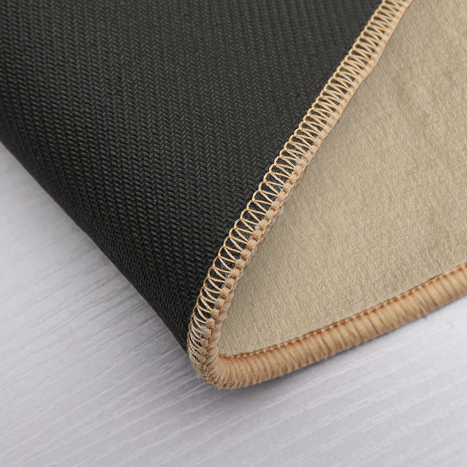Gorgeous Brown Aesthetic Big Overlap Items  Toxin-Free Bath Mat