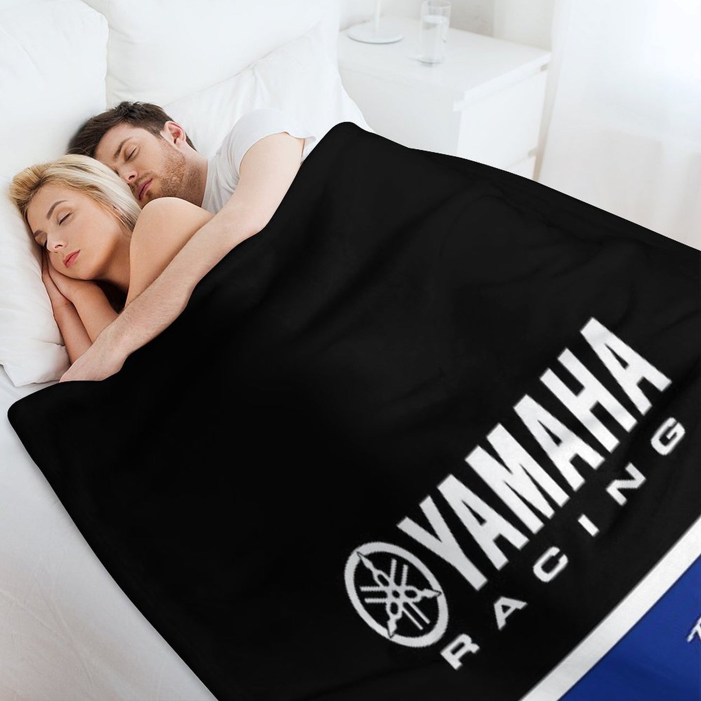 YAMAHA Race Gift-ready Throw Blanket