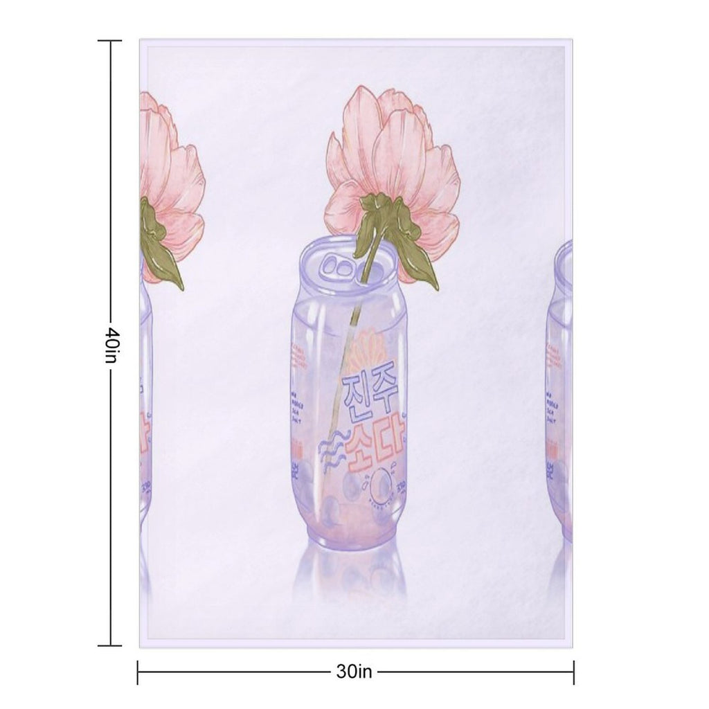 Pearl Soda Premium Throw Blanket