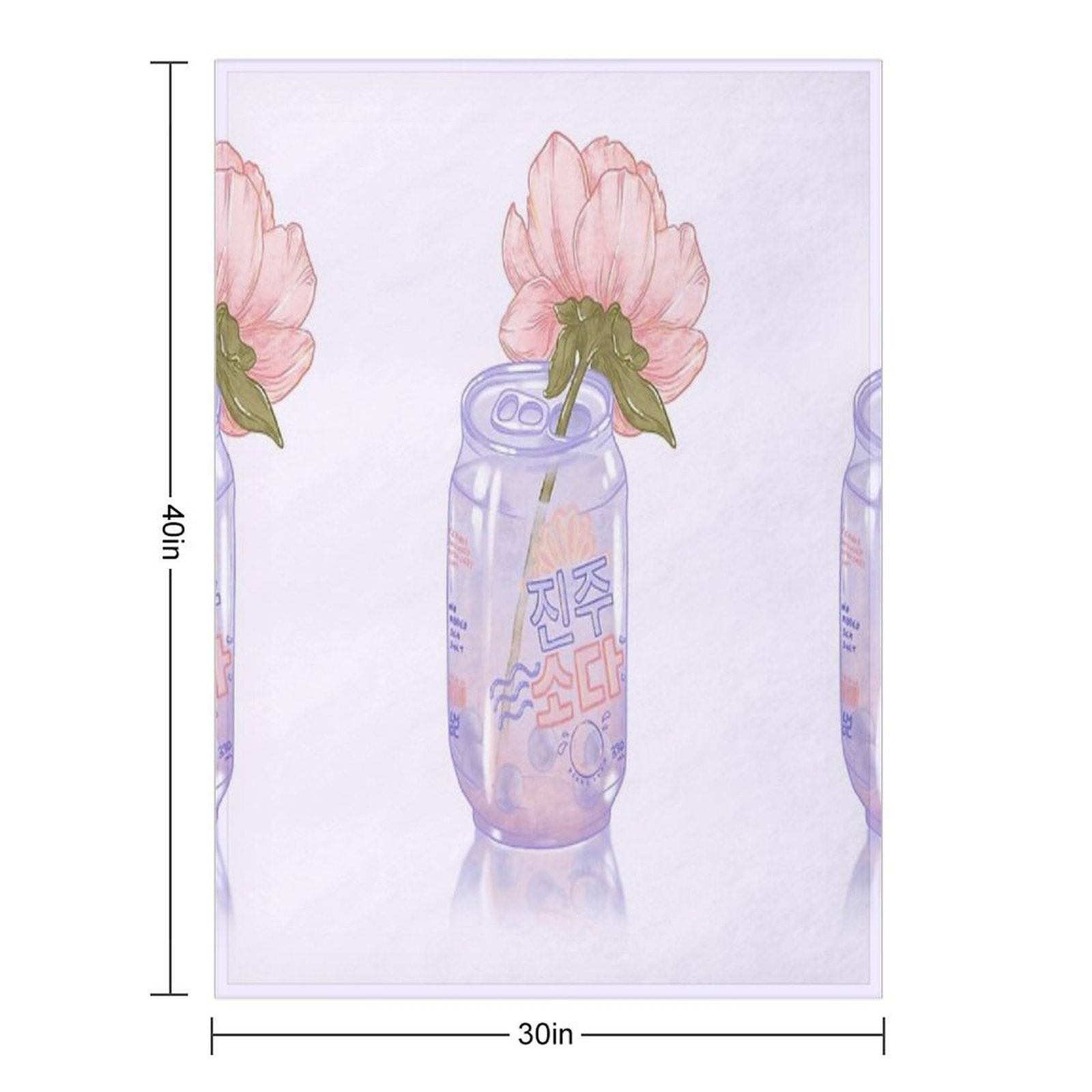 Pearl Soda Premium Throw Blanket