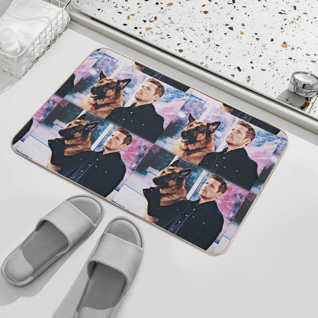 Hudson And Rex  Slip-Resistant Bath Mat