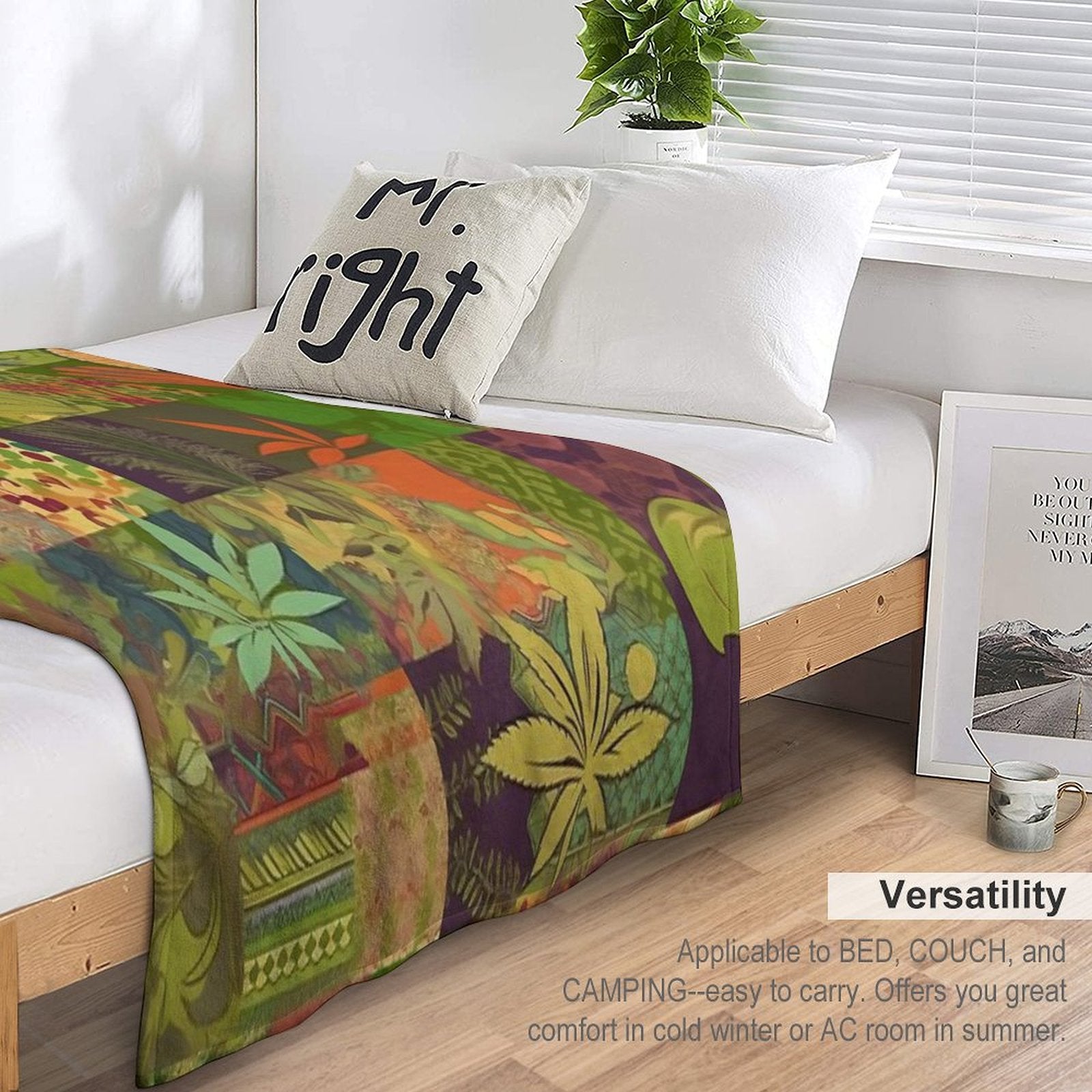 Hash And Cannabis Club Durable Throw Blanket