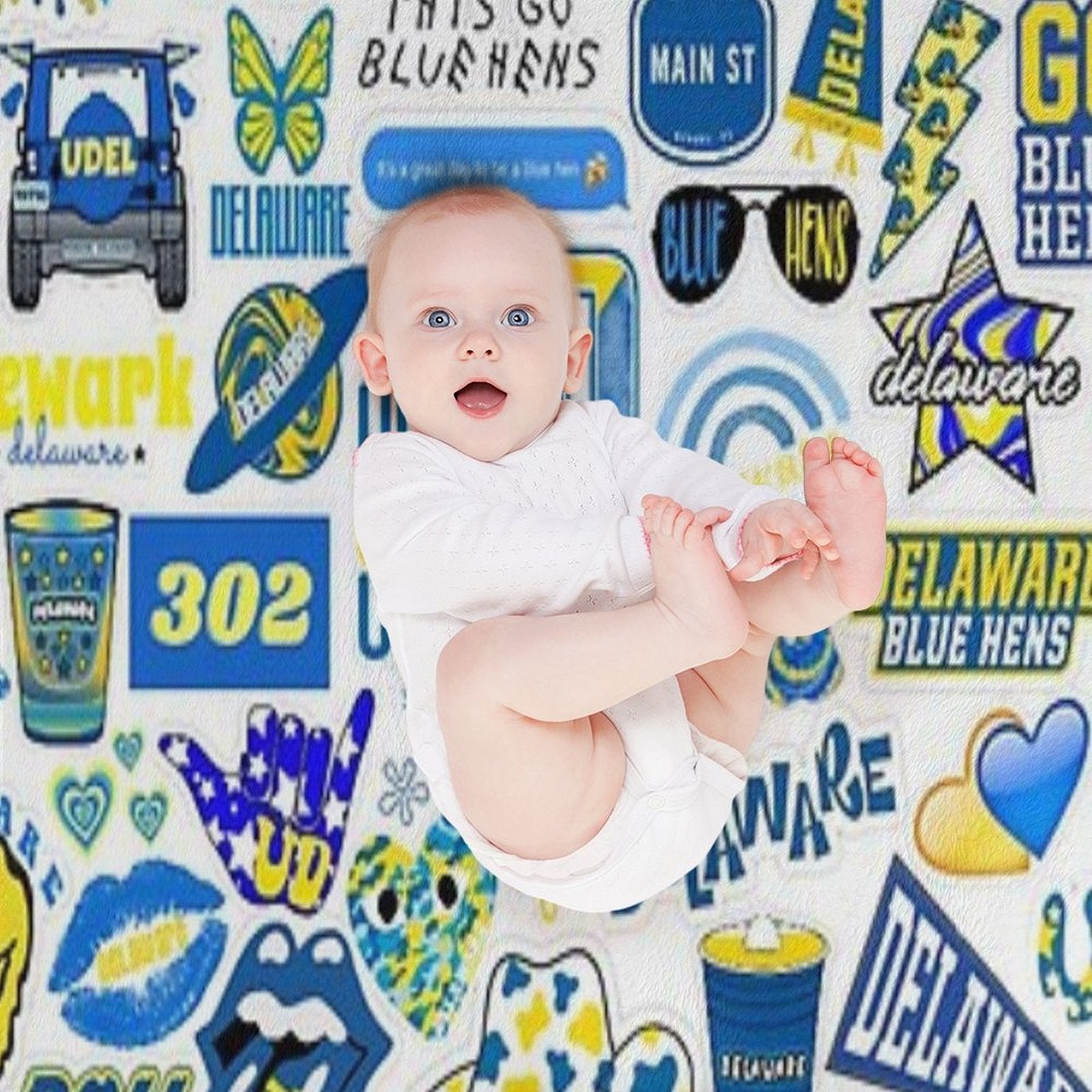 Delaware Durable Throw Blanket