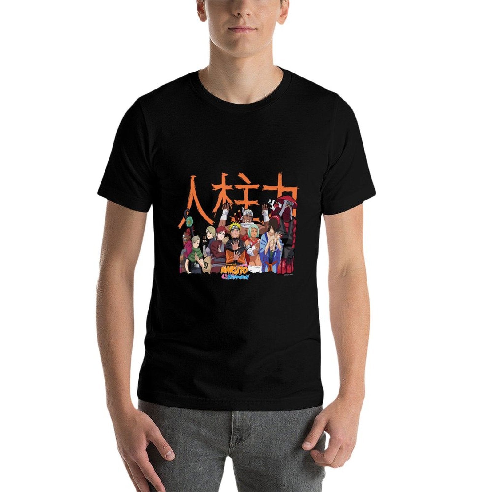 Naruto Shippuden Jinchuuriki Group Anime  Affordable Price T-Shirt