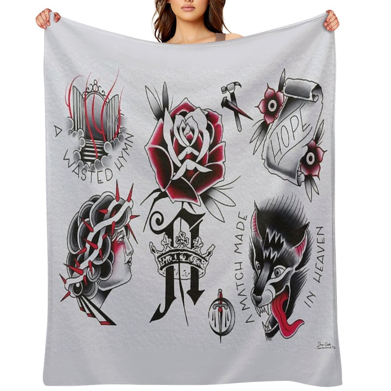 Architects Band Logo Machine-washable Throw Blanket