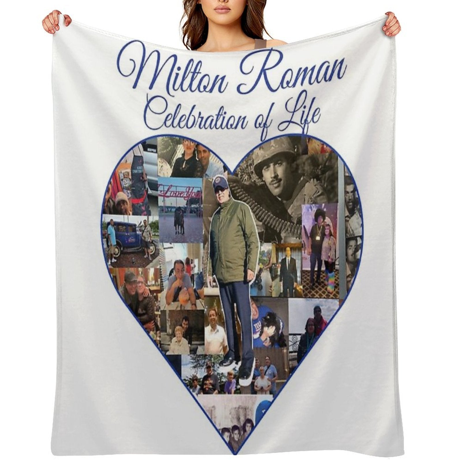 Celebration of Life Trad Quick-dry Throw Blanket