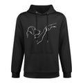 Dog And People Punch Hand Dog Man Friendship Bump Dogs Paw Pilling-Resistant Hoodie