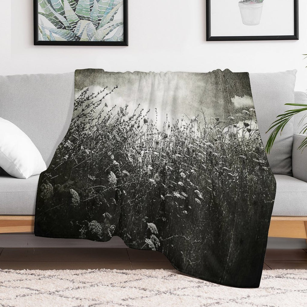 Counting Flowers Like They Were Stars Quick-dry Throw Blanket