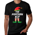 The Popcorn Elf Family Matching Funny Christmas Costume  Moisture-wicking T-Shirt