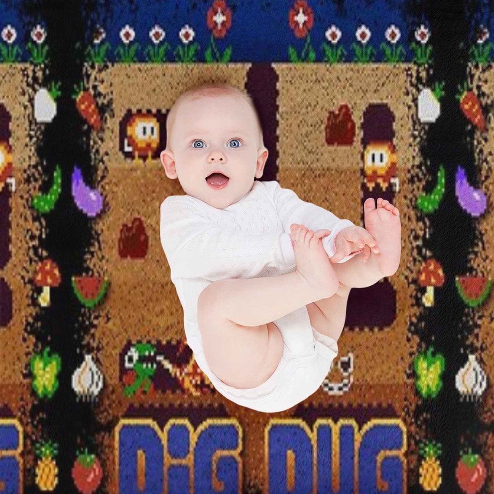 Dug Dig Comfort Throw Blanket