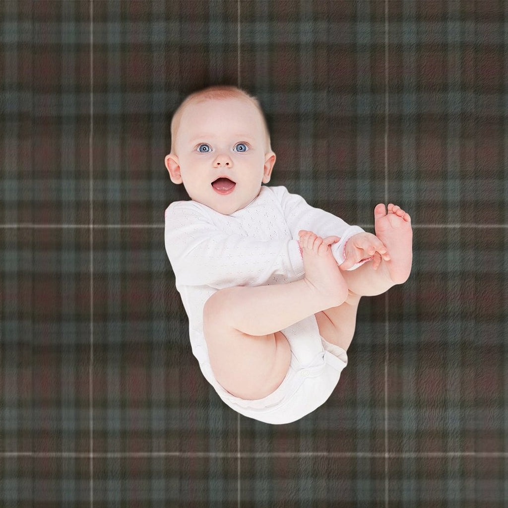 Clan Fraser Hunting Tartan Plush Throw Blanket