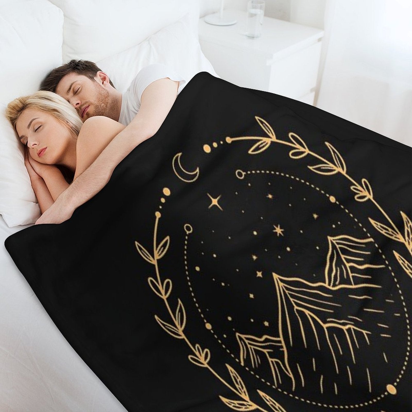 Acotar Velaris City Of Starlight The Night Court Eco-conscious Throw Blanket