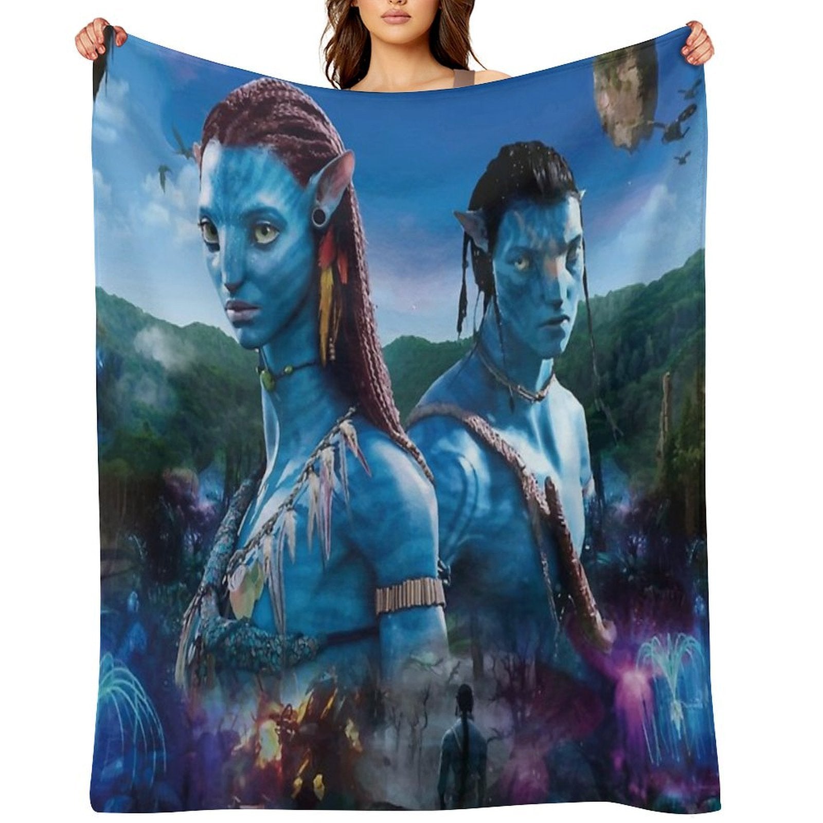AVATAR Shrink-resistant Throw Blanket