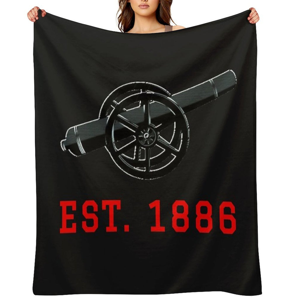 Established 1886 Wrinkle-free Throw Blanket
