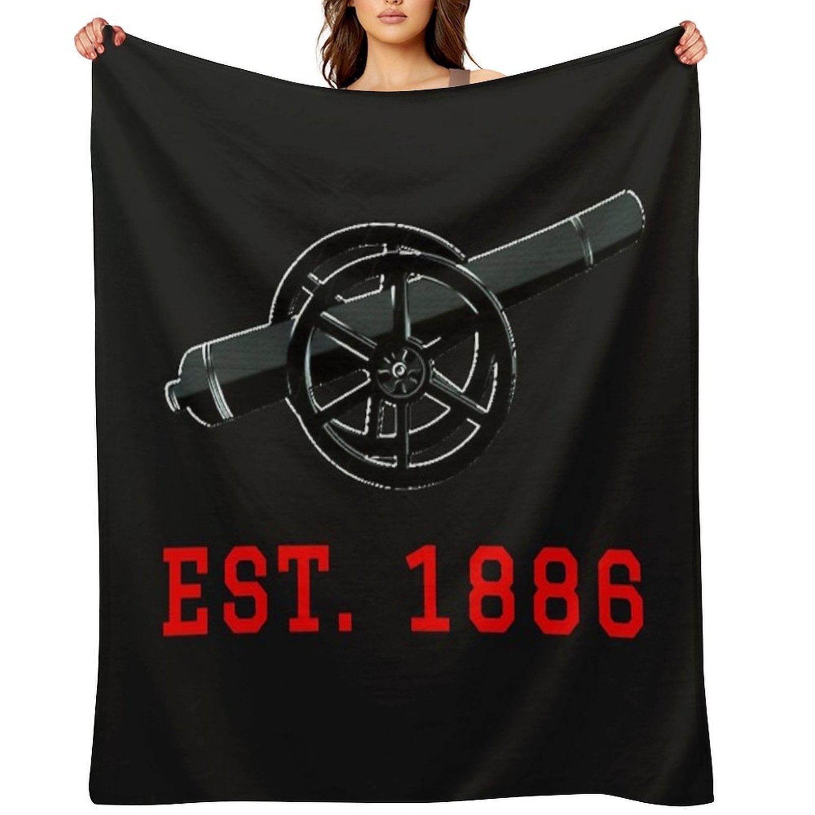 Established 1886 Wrinkle-free Throw Blanket