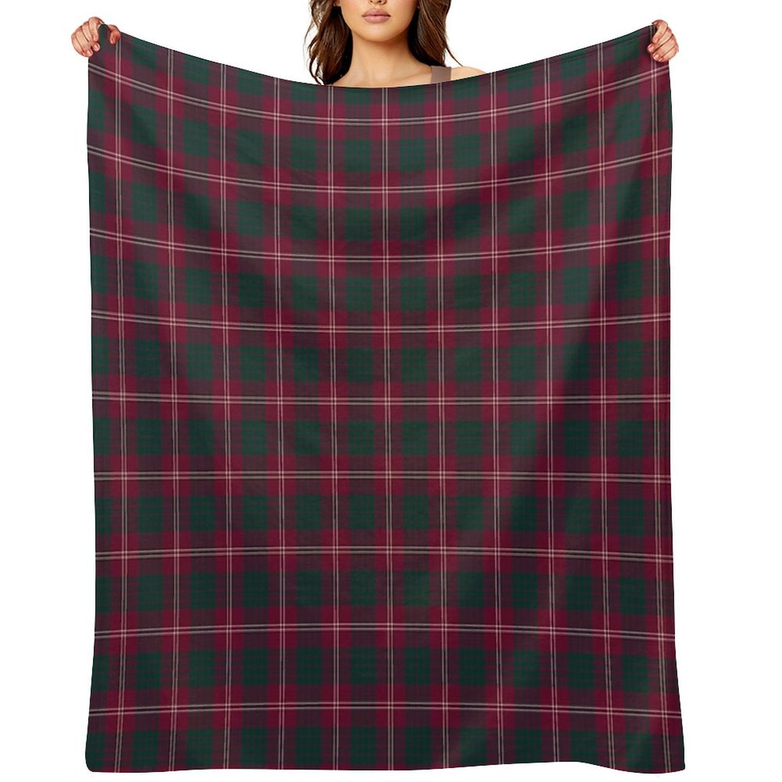 Clan Crawford Tartan Premium Throw Blanket