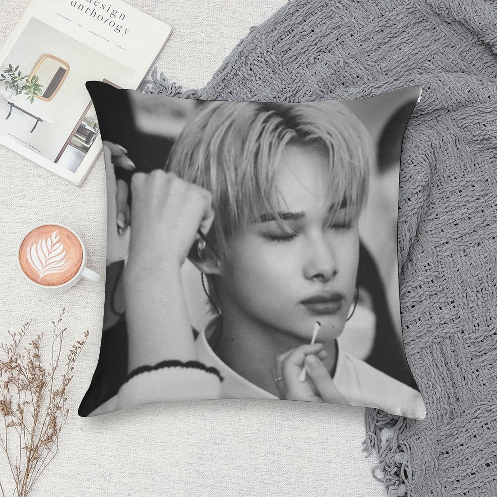 NIKI Soft Easy Maintenance Throw Pillow
