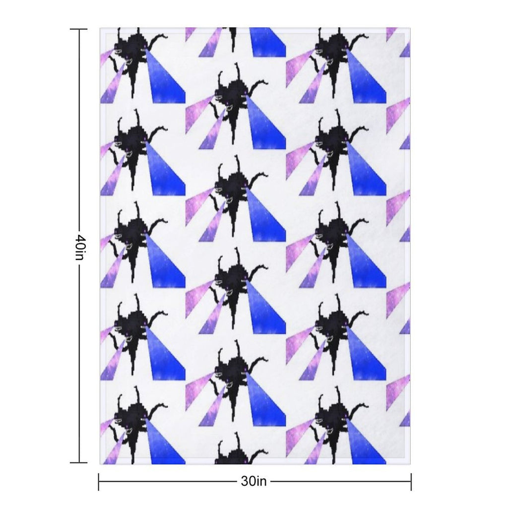 Galaxy Wither Storm Anti-pilling Throw Blanket