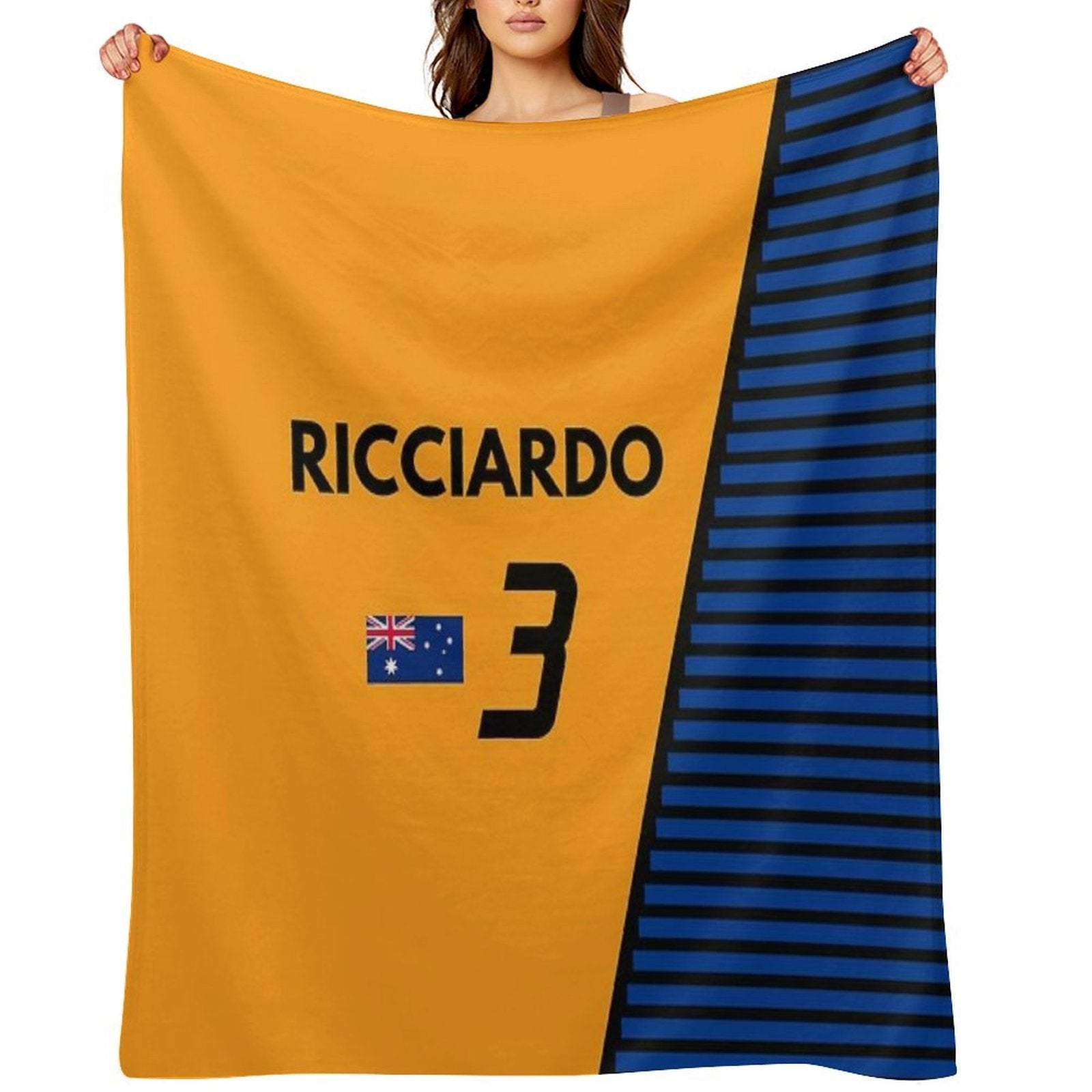 F1 2021 - #3 Ricciardo Comfort Throw Blanket