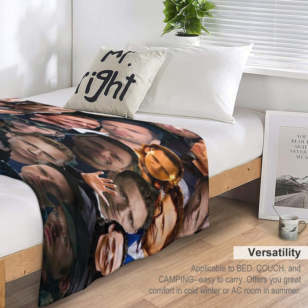 Bettina Custom Order Plush Throw Blanket