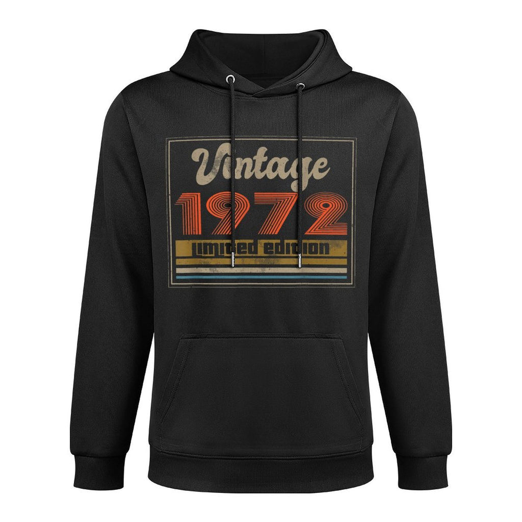 50 Year Old Vintage 1972 Limited Edition 50th Birthday Unisex Design Hoodie