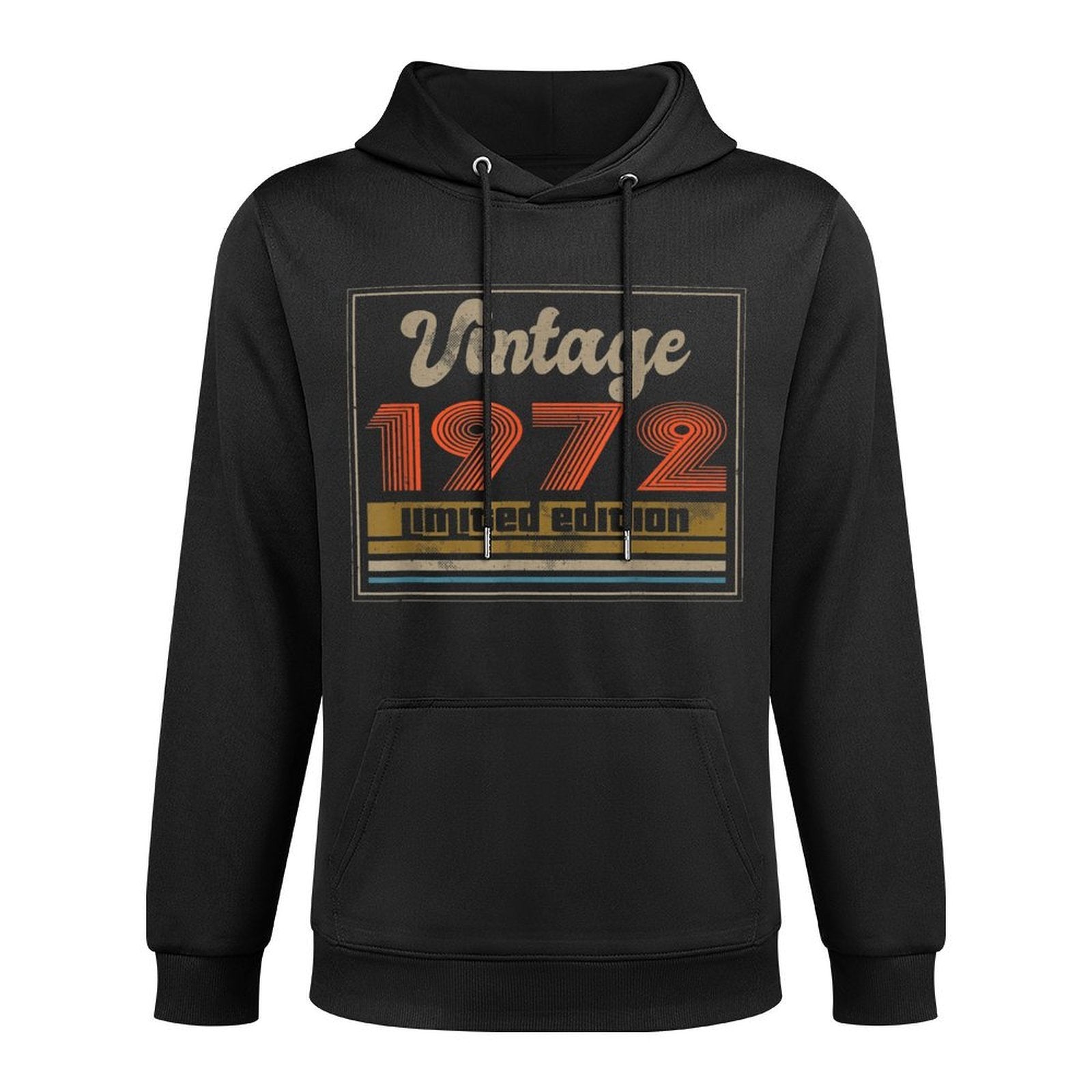 50 Year Old Vintage 1972 Limited Edition 50th Birthday Unisex Design Hoodie