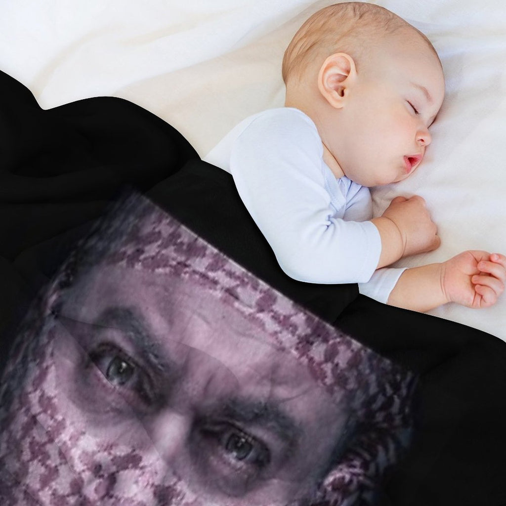 Lior Raz from FAUDA Plush Throw Blanket