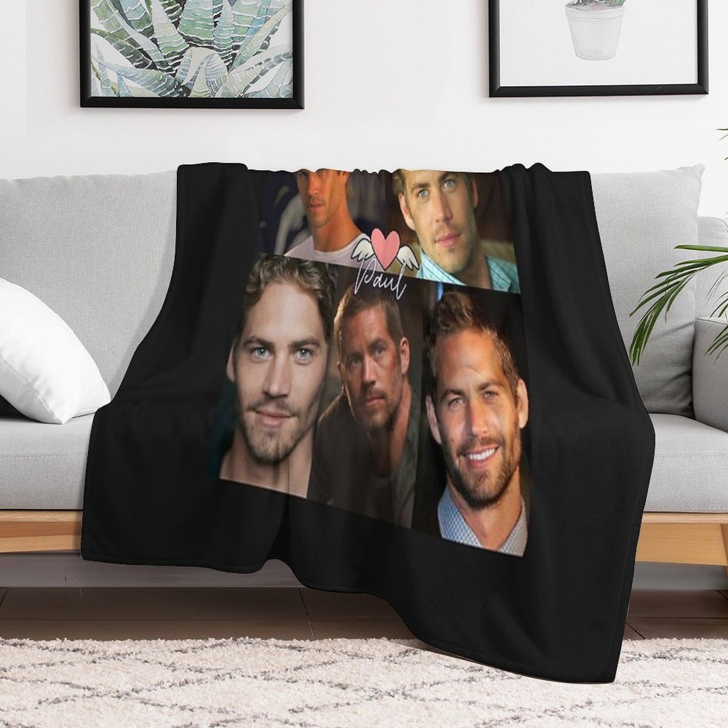 Paul Walker Gift-ready Throw Blanket