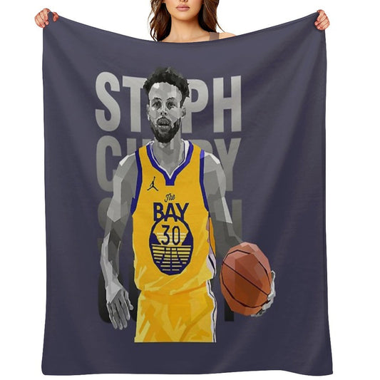Stephen Curry WPAP Durable Throw Blanket